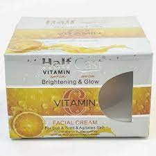HALF CAST VITAMIN C BRIGHTENING AND GLOW FACIAL CREAM-50g